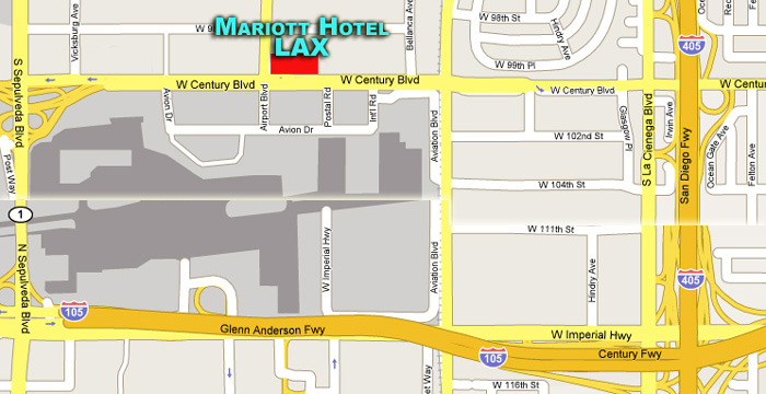 Santa Monica Civic Map