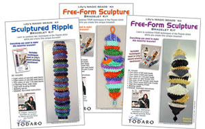 Sculptured and Ripple Bracelets